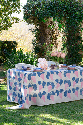 Aqua Door Tablecloth