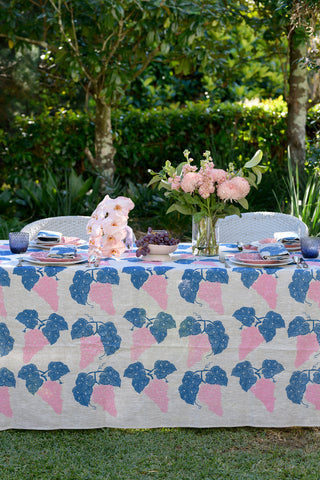 Aqua Door Tablecloth