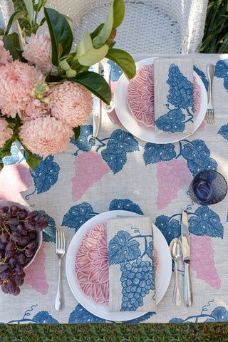 Aqua Door Tablecloth