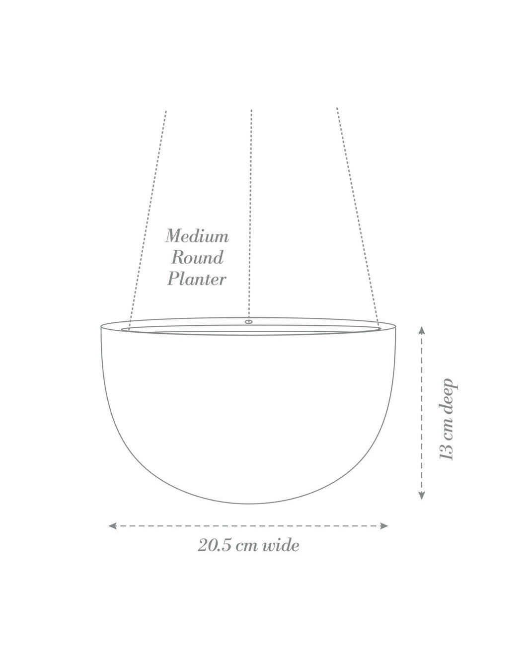 Angus & Celeste Decorative Hanging Planter
