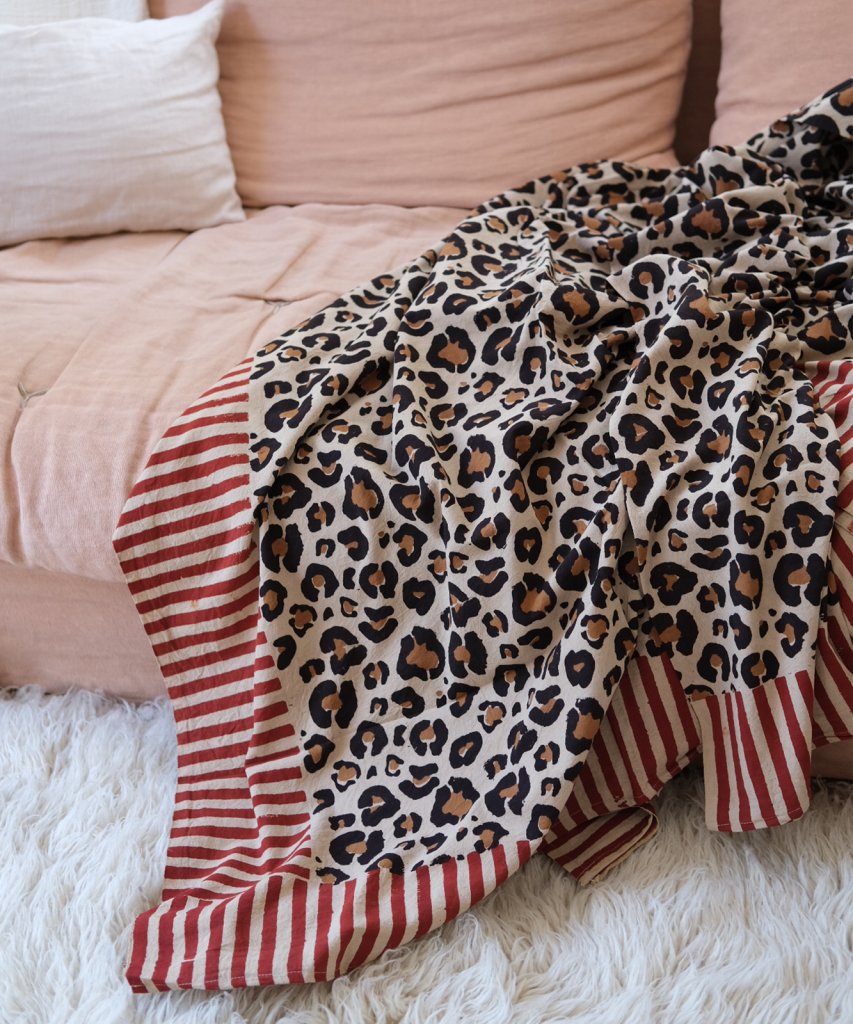 Leopard Throw